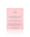 back of box for rose quartz antioxidant serum.