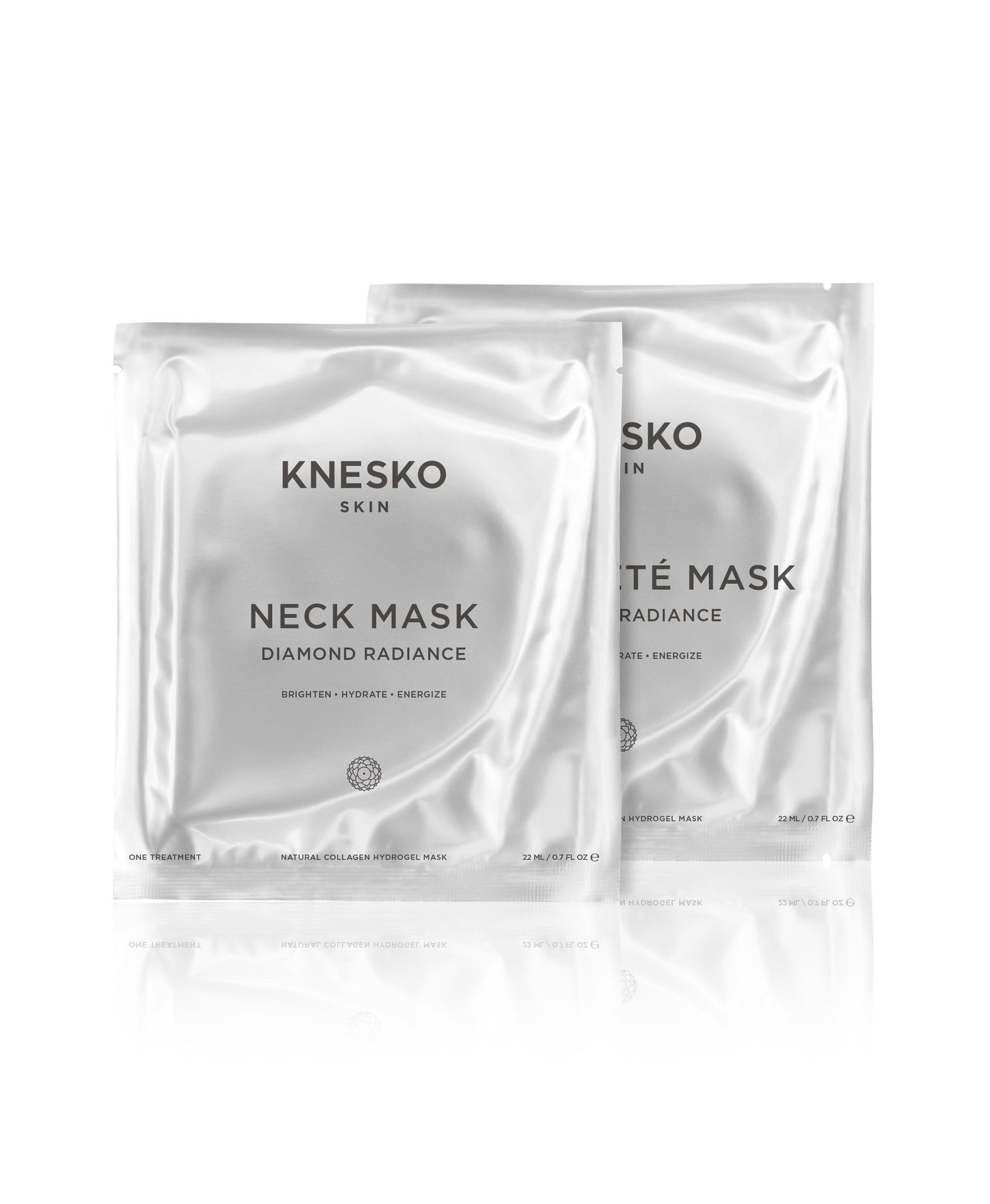 Diamond Radiance Neck and Decollete Mask Combo packaging.