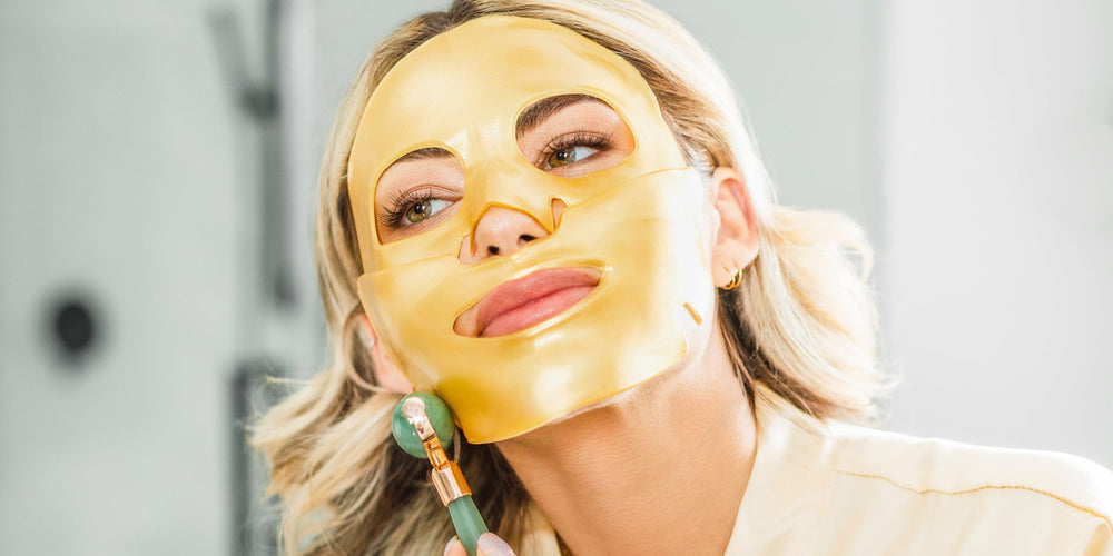 Firm & Lift: A 5-Minute Gold Repair Serum & Green Jade Face Roller Ritual