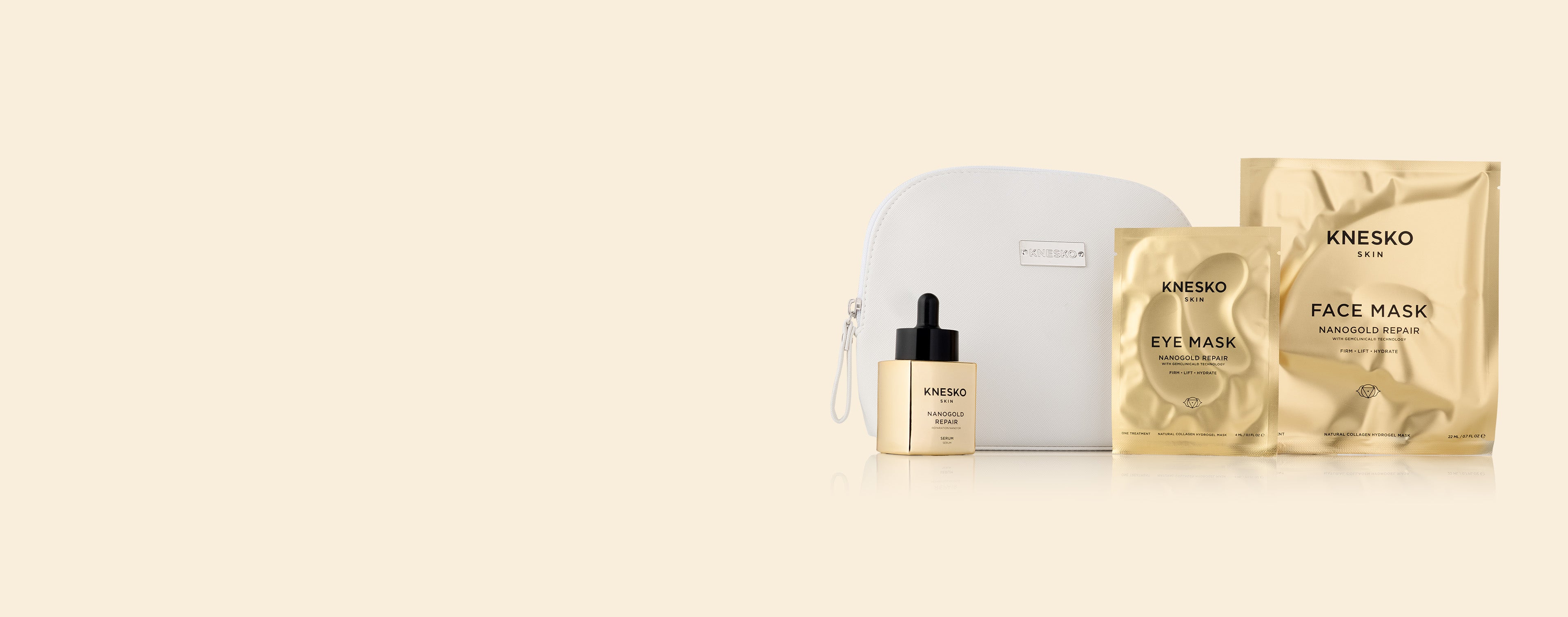 KNESKO SKIN Natural Collagen Face Masks Knesko