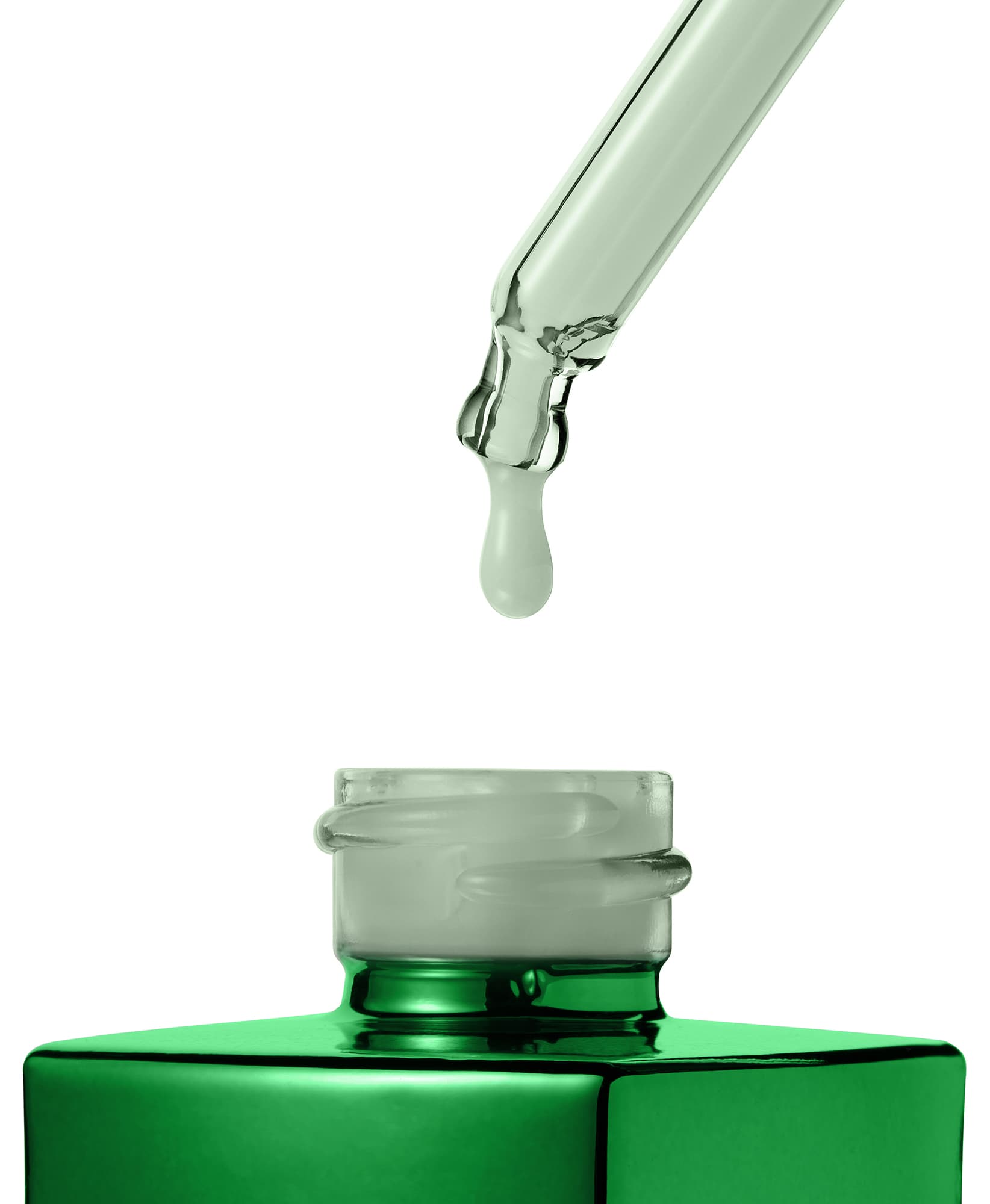 green jade face serum solution