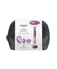 Amethyst Hydrate Collagen Mask & Amethyst Gemstone Roller Discovery Kit