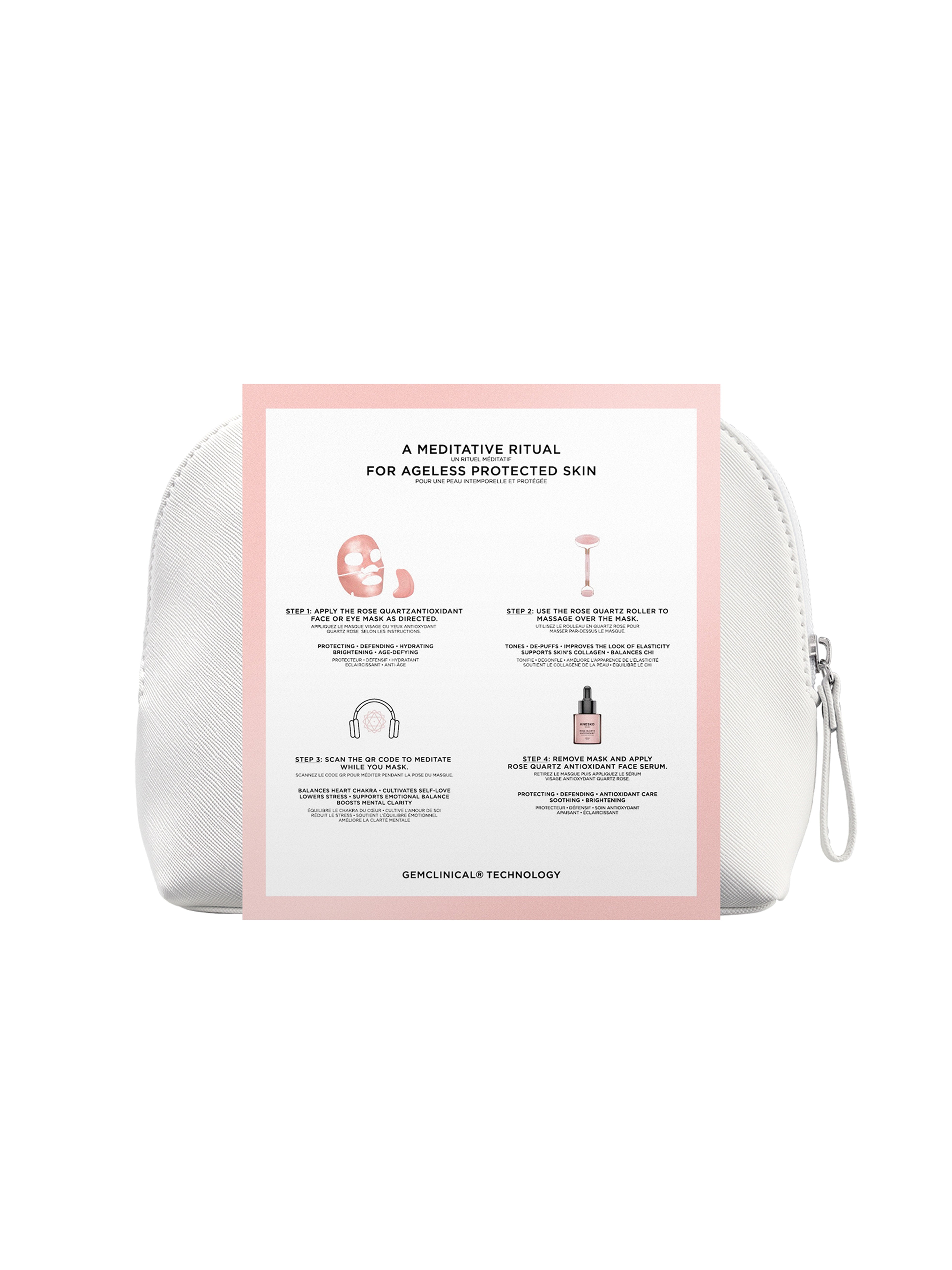 Rose Quartz Antioxidant Protecting Skincare Set | Antioxidant