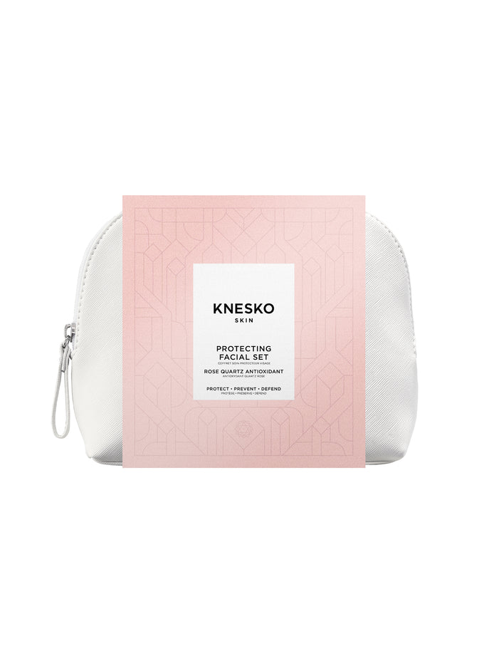 Rose Quartz Antioxidant Protecting Facial Set