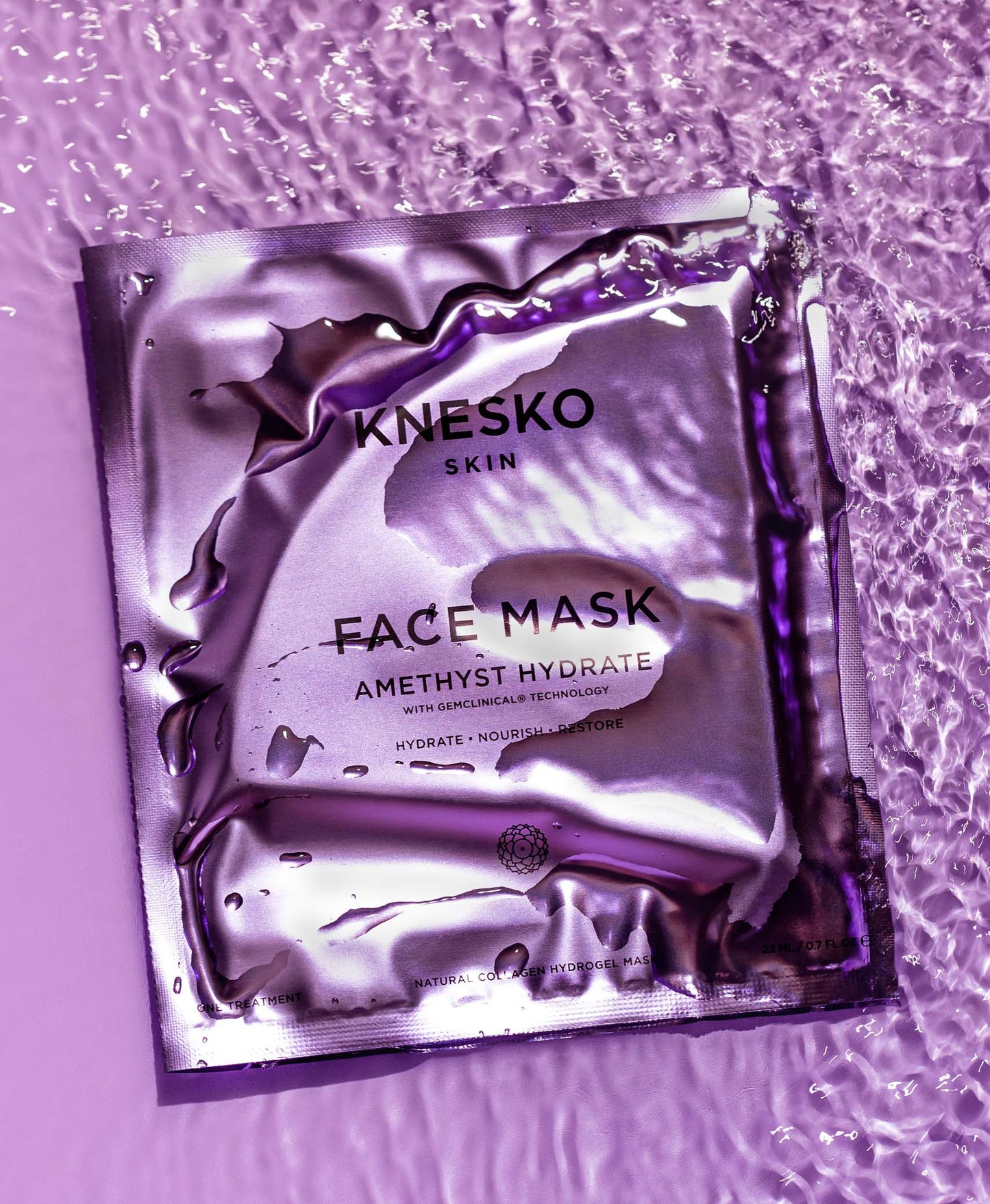 Amethyst Hydrate Face Mask.