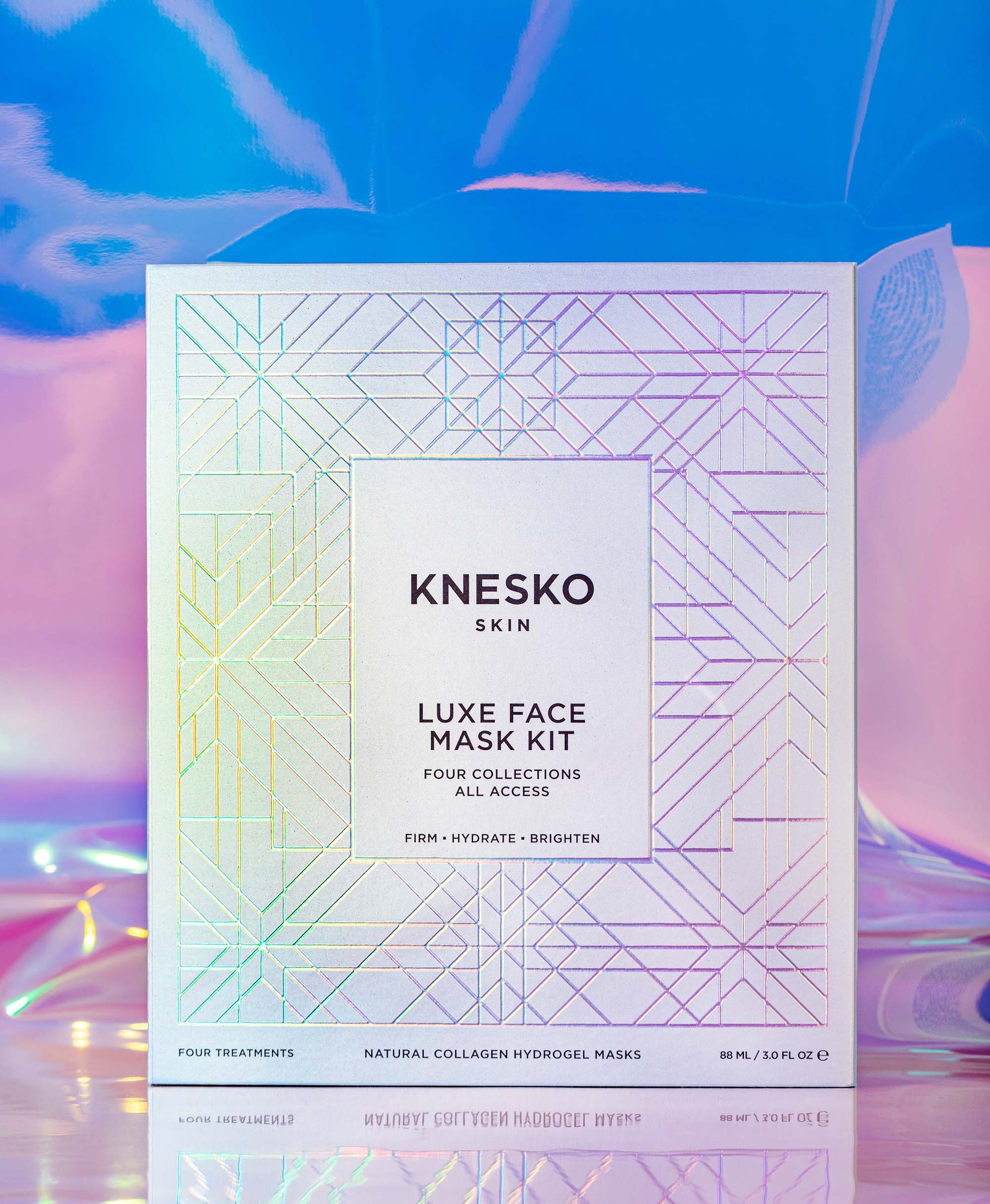 The Luxe Face Mask Kit box.
