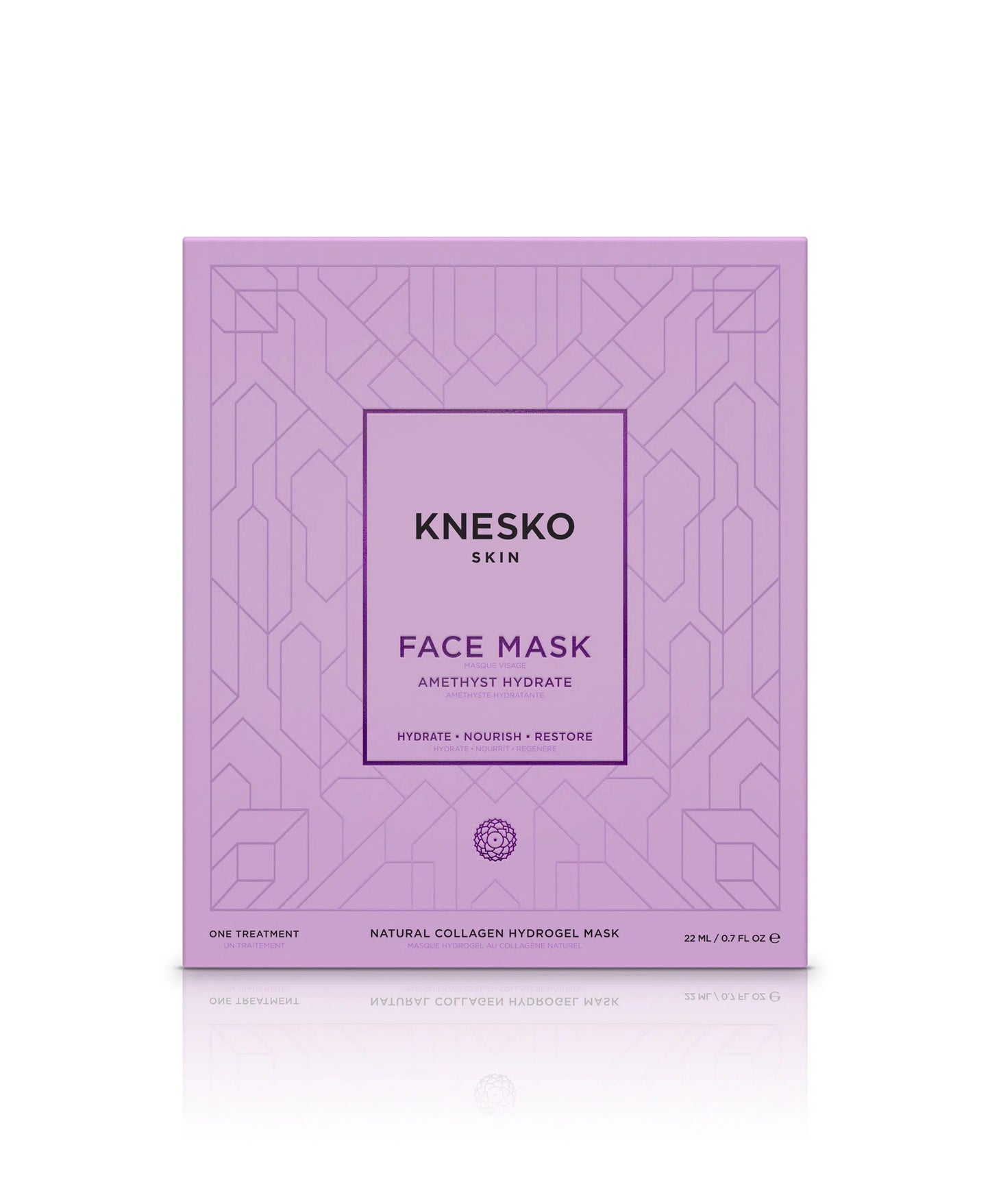 Amethyst Hydrate Face Mask box.