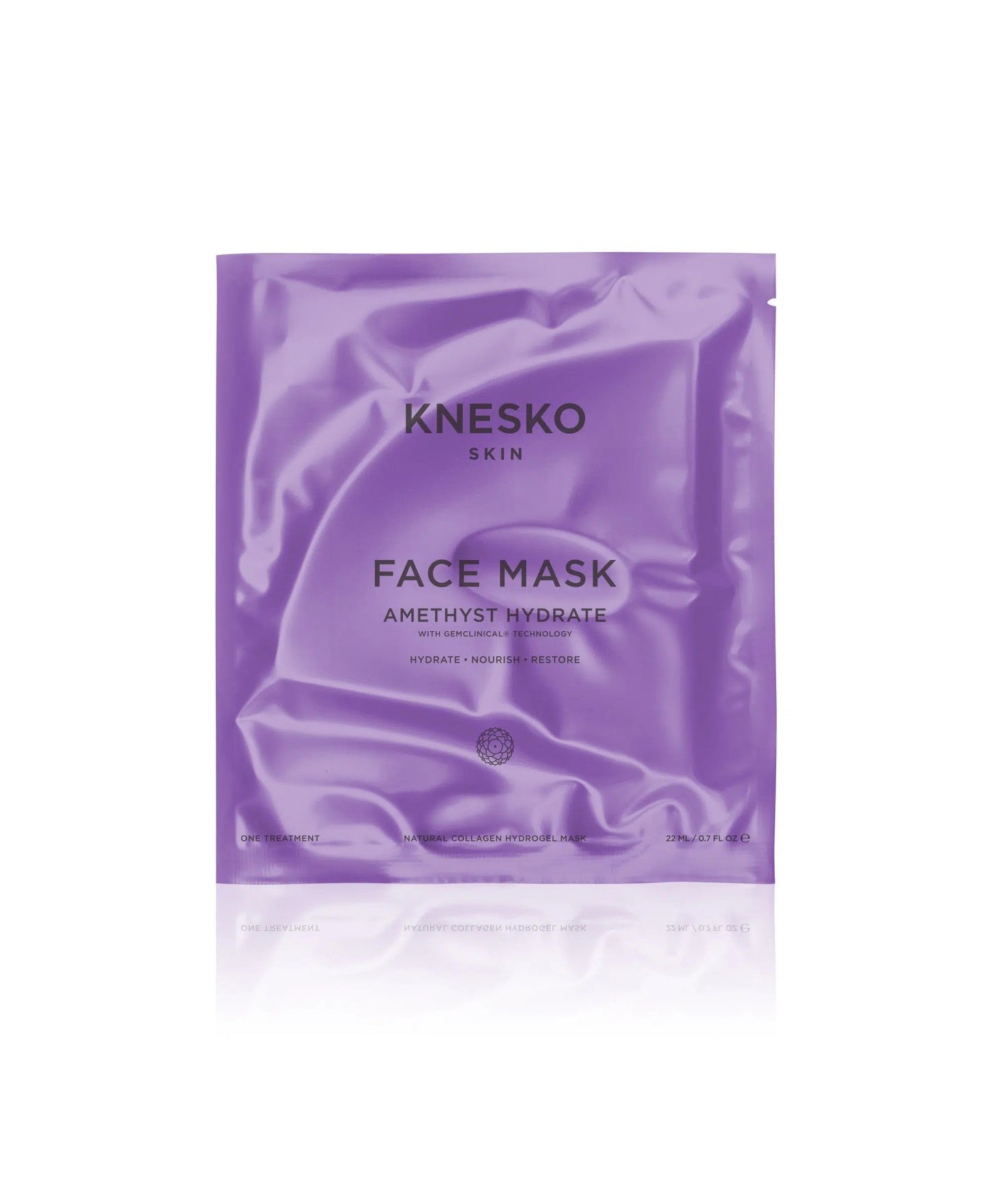 Amethyst Hydrate Face Mask packaging.