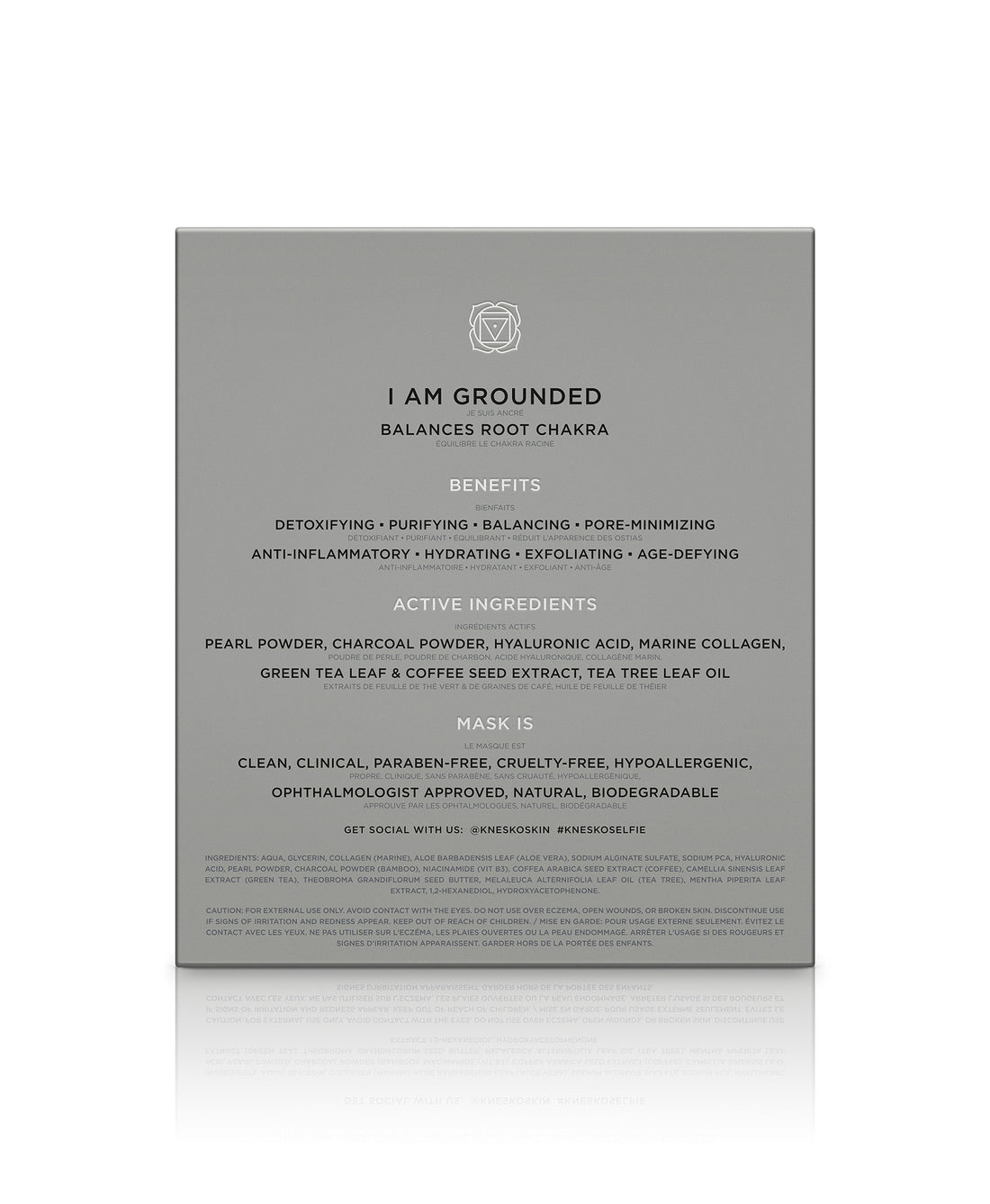 Black Pearl Detox Collagen Face Mask KNESKO