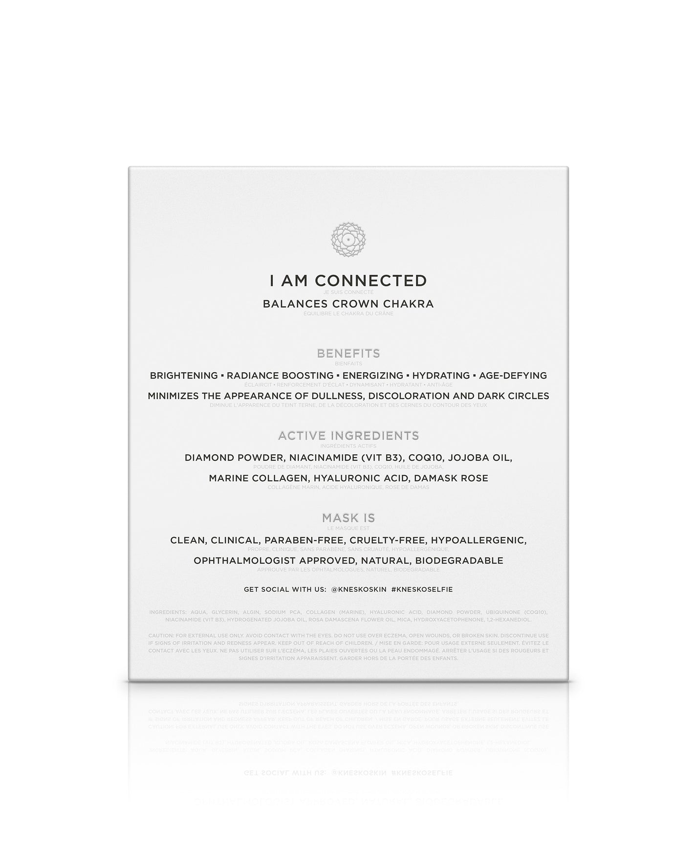 Diamond Radiance Neck and Decollete Mask Combo KNESKO