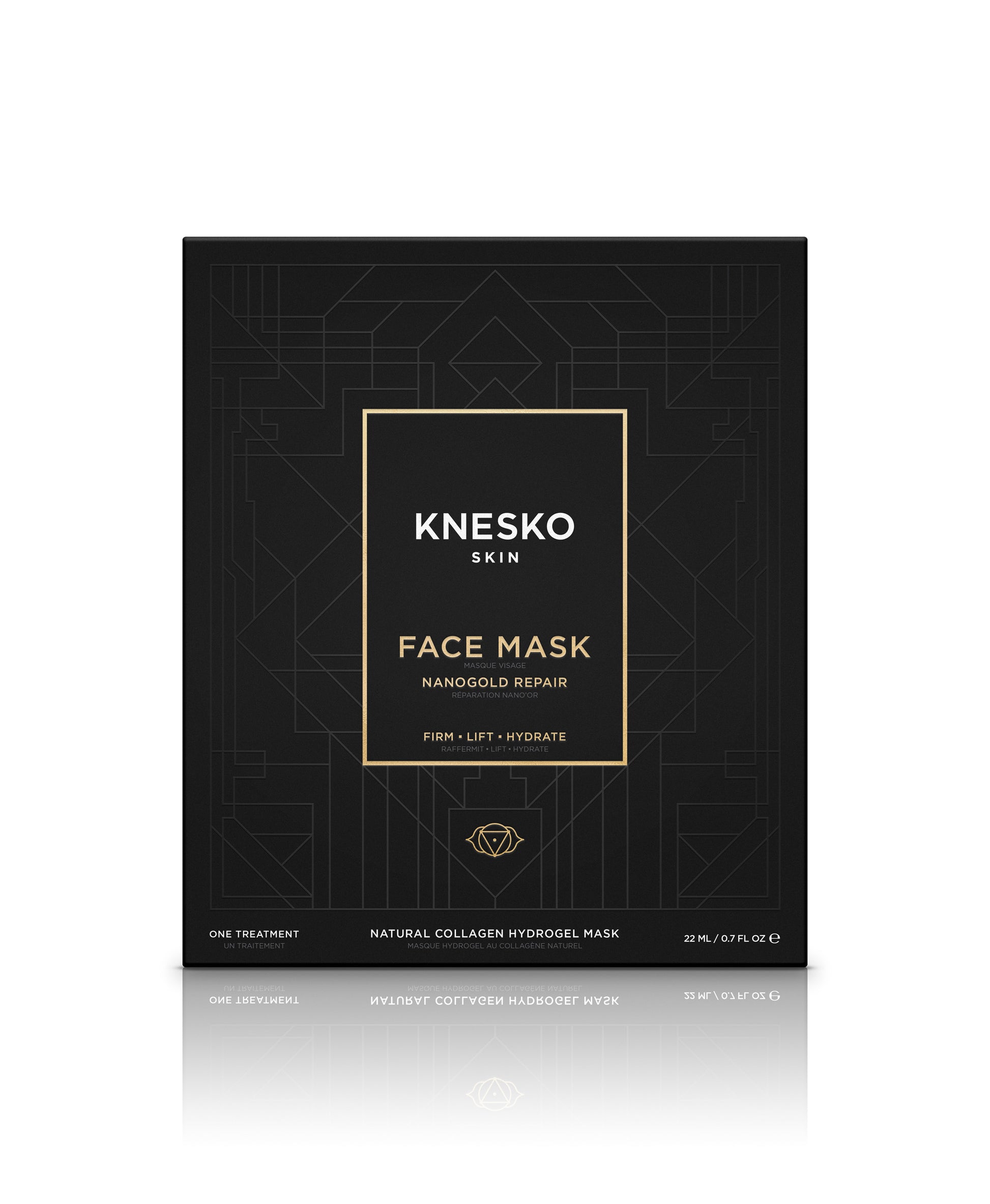 Nano Gold Repair Collagen Face Mask box.