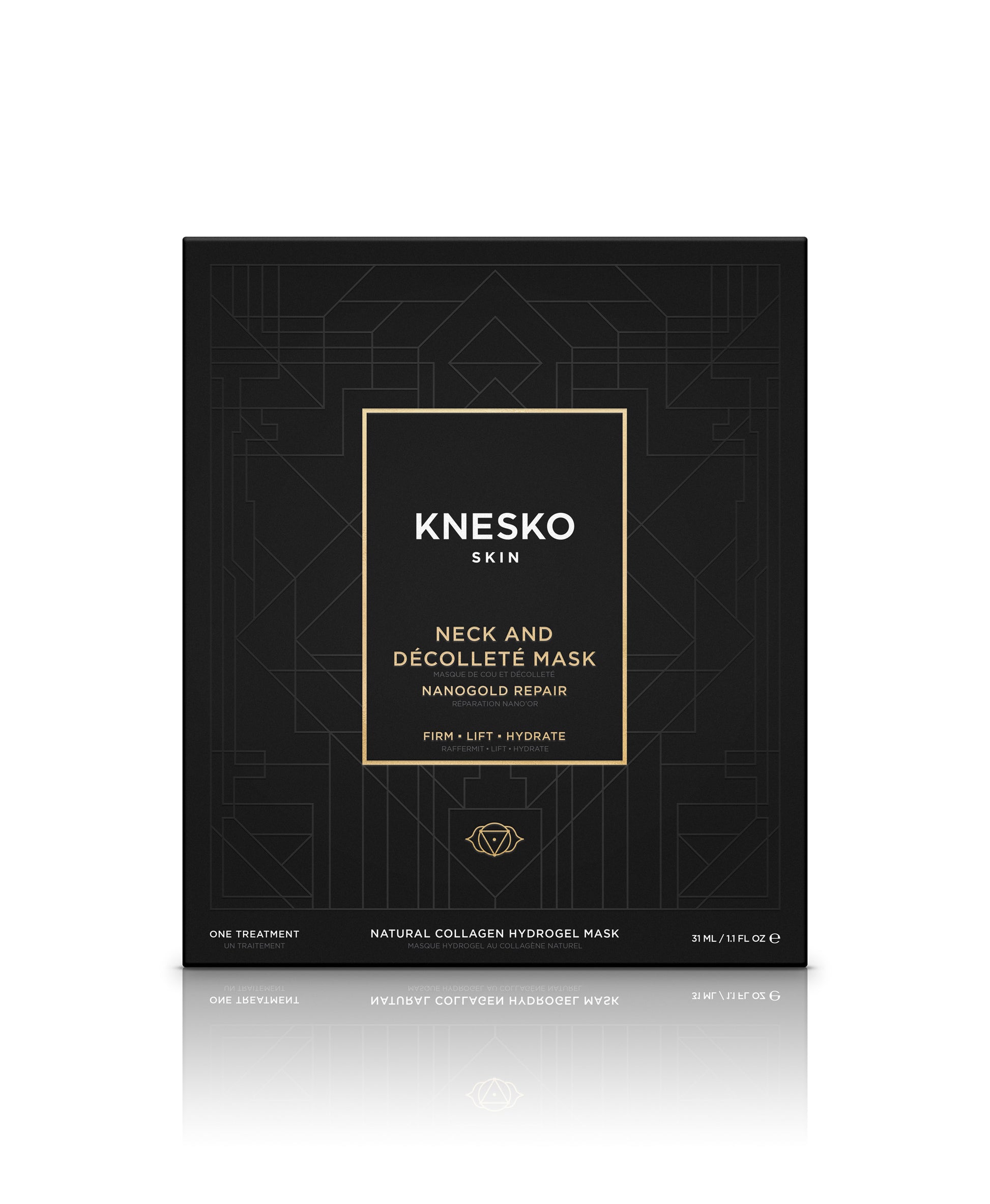 Nano Gold Repair Neck and Decollete Mask box.