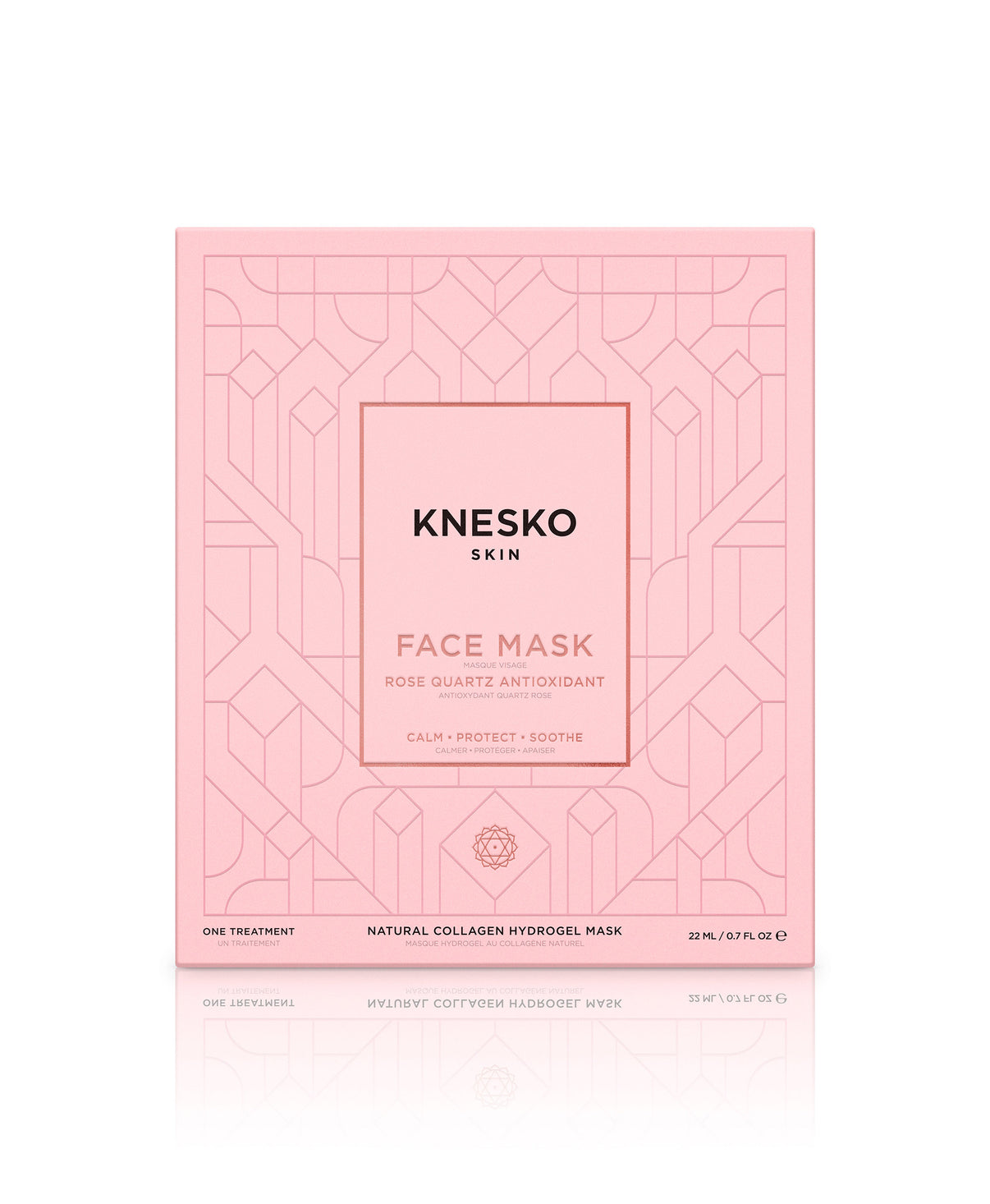Rose Quartz Antioxidant Collagen Face Mask KNESKO