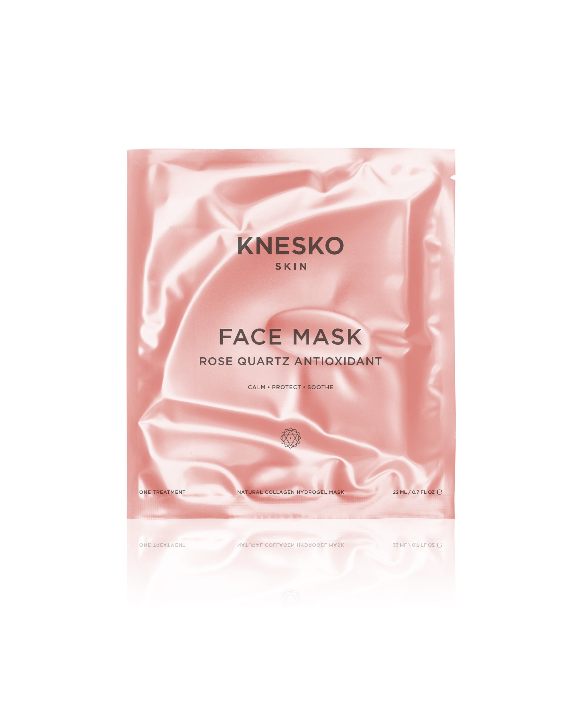 Rose Quartz Antioxidant Face Mask packaging.