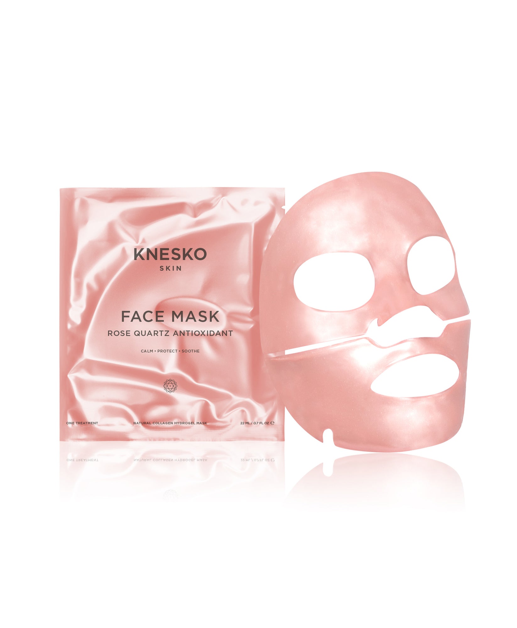 Rose Quartz Antioxidant Collagen Face Mask KNESKO