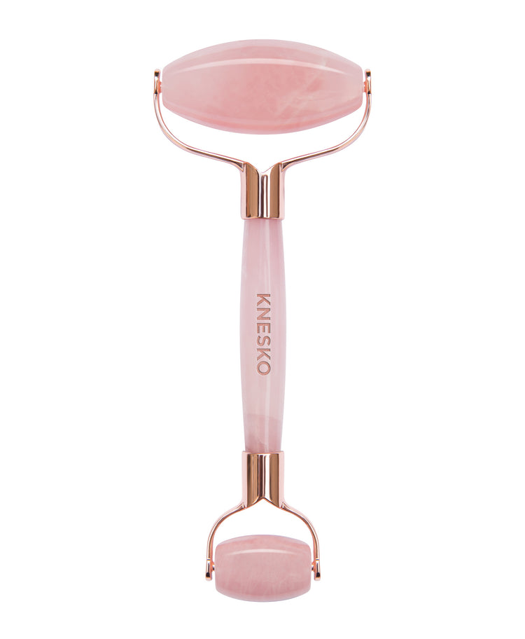 Rose Quartz Gemstone Roller.